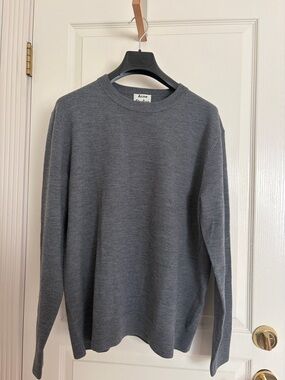 Acne Studios Men's wool Crewneck Sweater - Gray